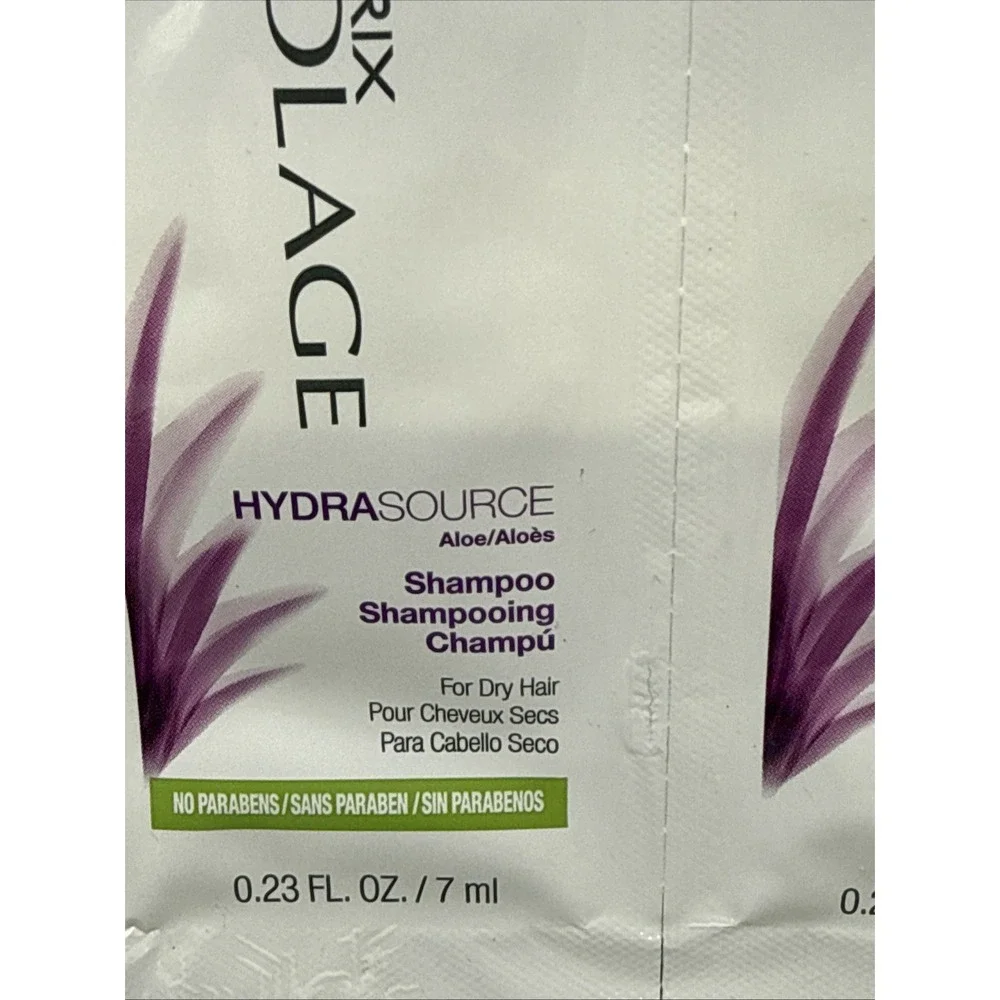 Biolage Hydra Source Shampoo + Cream Conditioner Travel TSA Sample Size Lot-8
